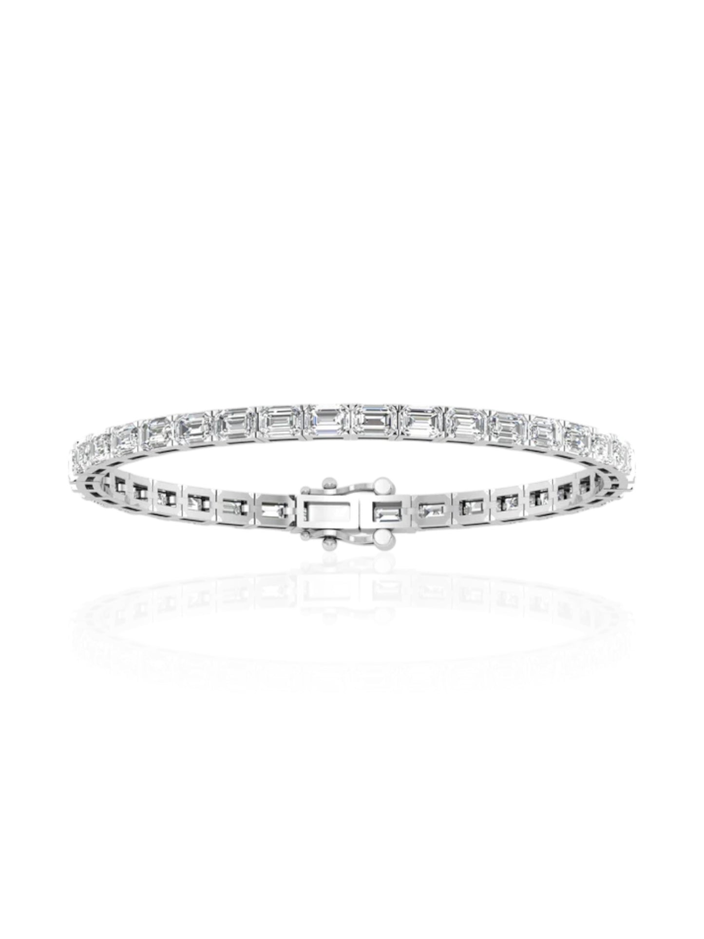 Arya Emerald East West Bracelet