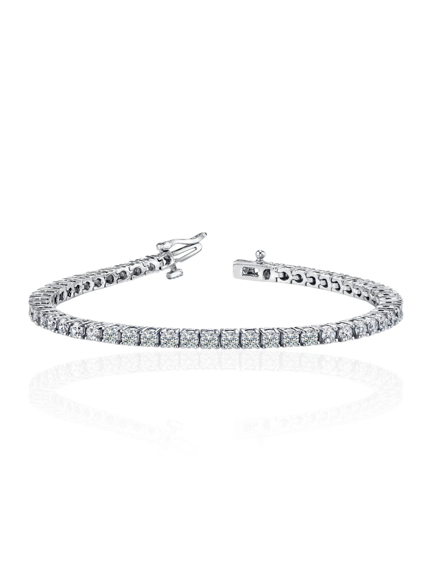 Round Tennis Bracelet