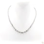 Vara Love Necklace- Heart Shaped Tennis Necklace