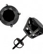 Black Diamond Stud Earrings