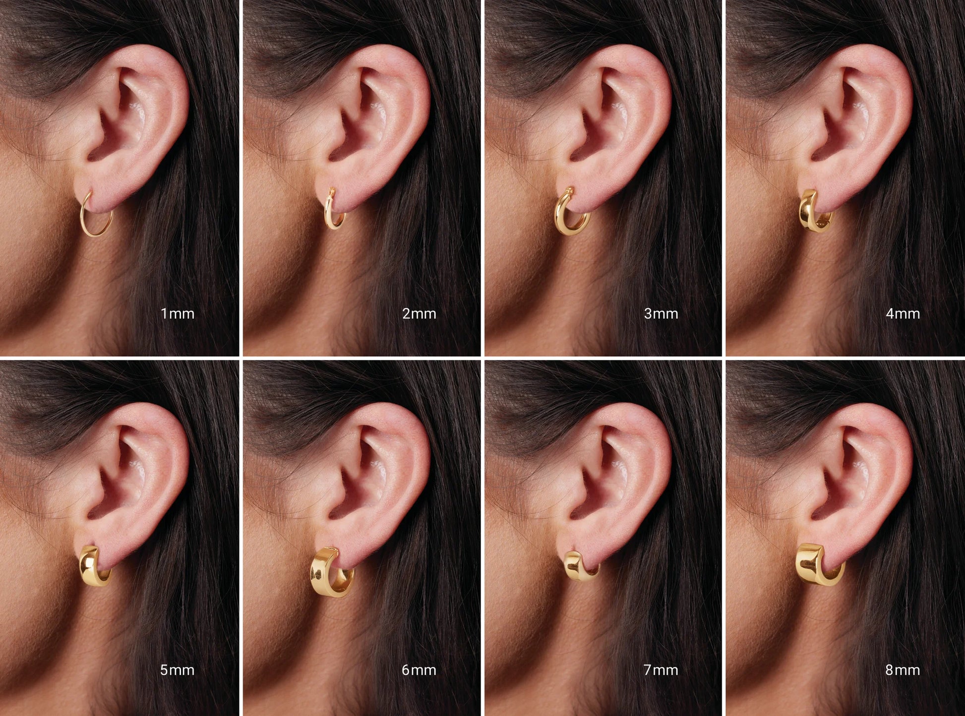 Apollo Hoops - 14K Gold