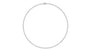 Round Brilliant Diamond Tennis Necklace - 14 Carats