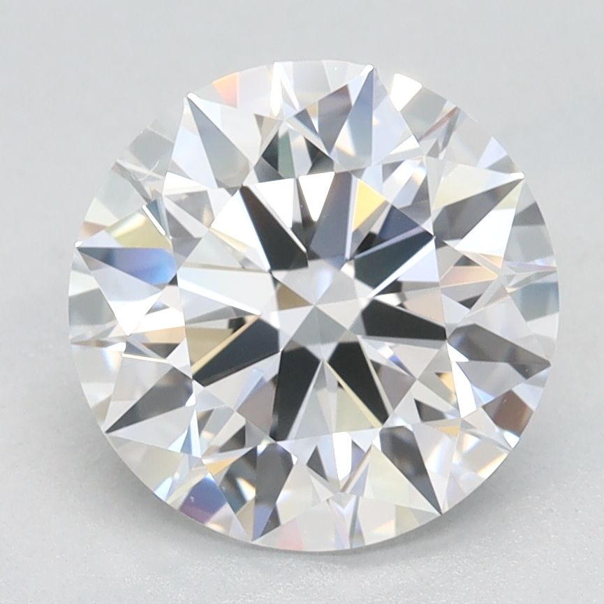 2.20 Carat Round Loose Diamond, D, IF, Super Ideal, GIA Certified