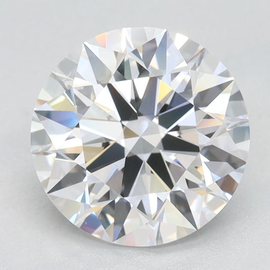2.12 Carat Round Loose Diamond, D, IF, Super Ideal, GIA Certified
