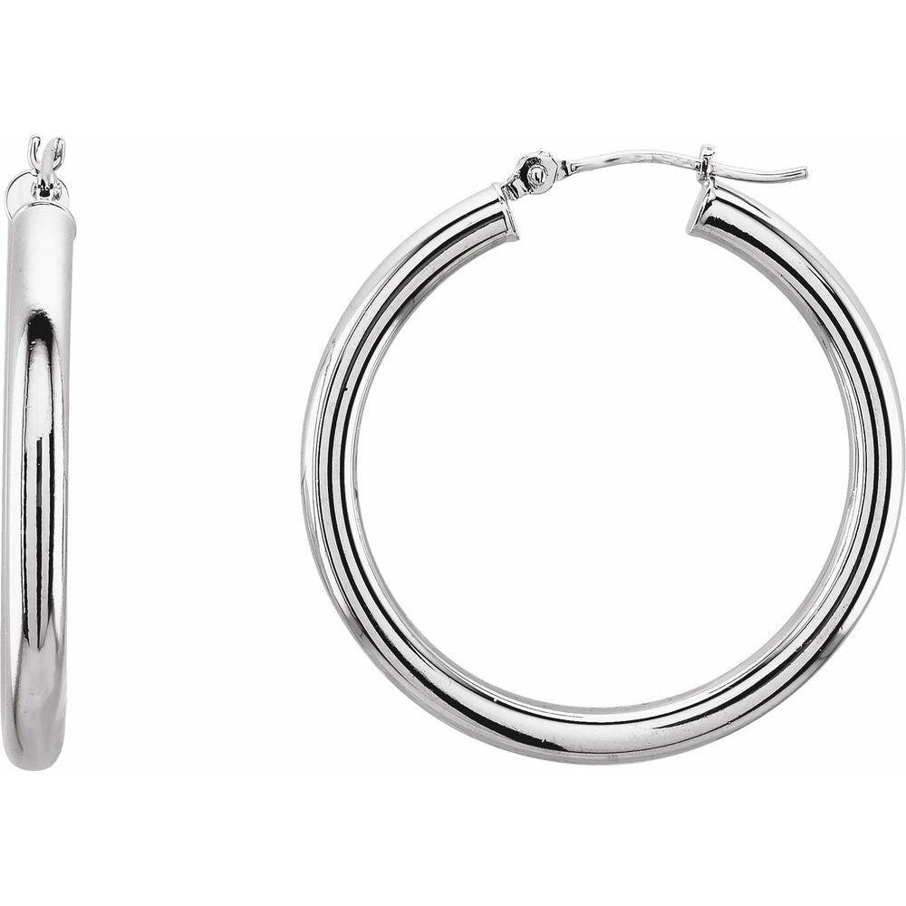 Iris Hoops - 14K Gold