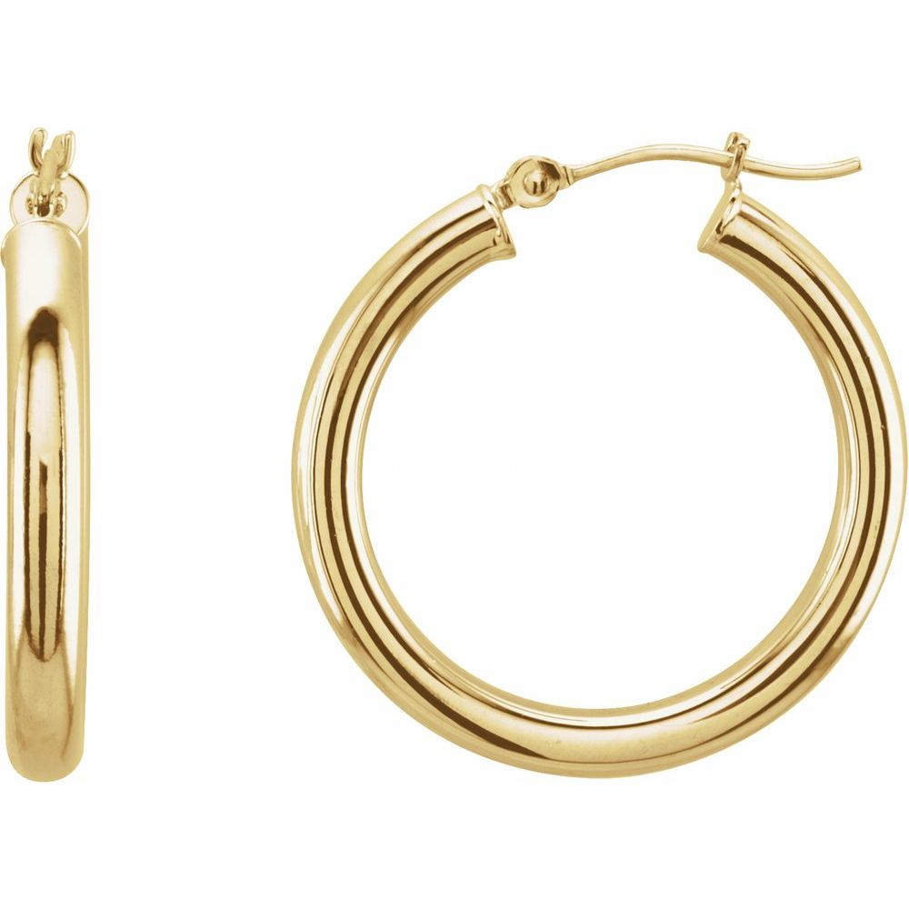 Iris Hoops - 14K Gold