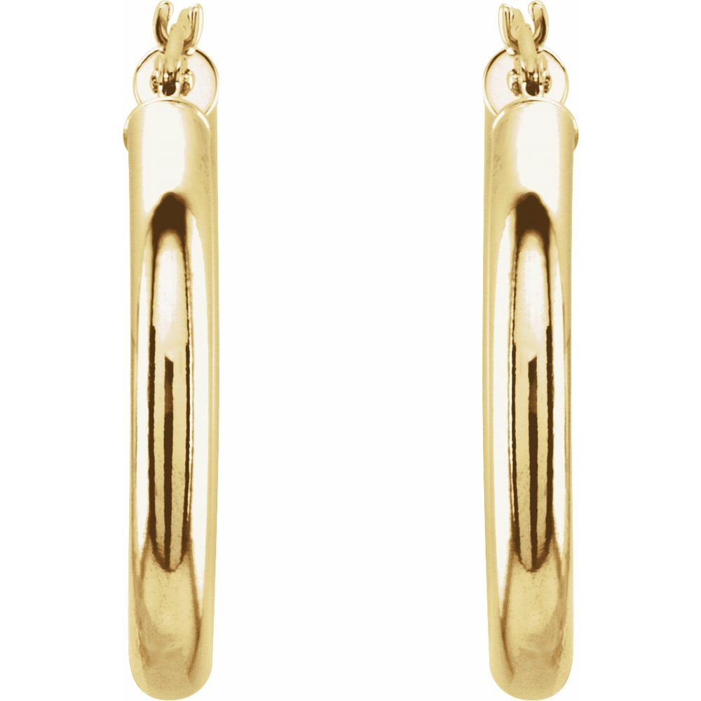 Iris Hoops - 14K Gold