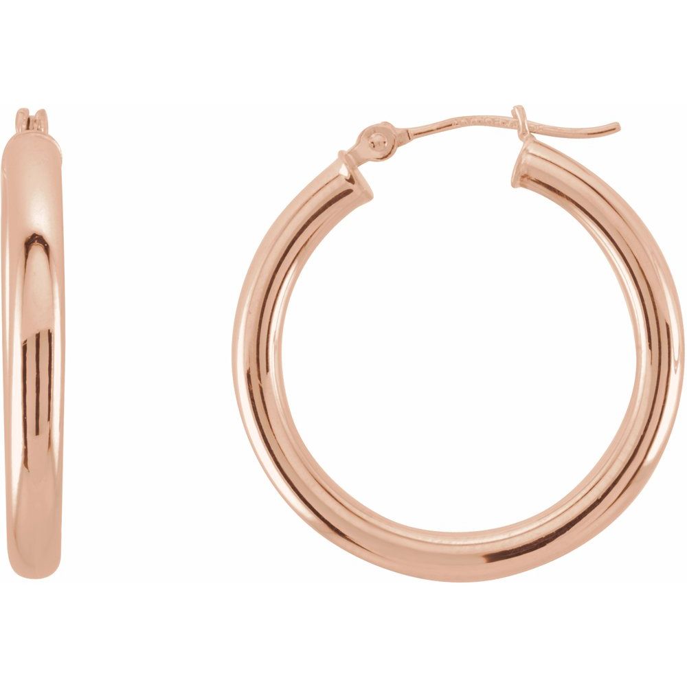 Iris Hoops - 14K Gold
