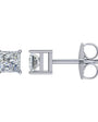 Princess Solitaire Studs