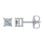 Princess Solitaire Studs