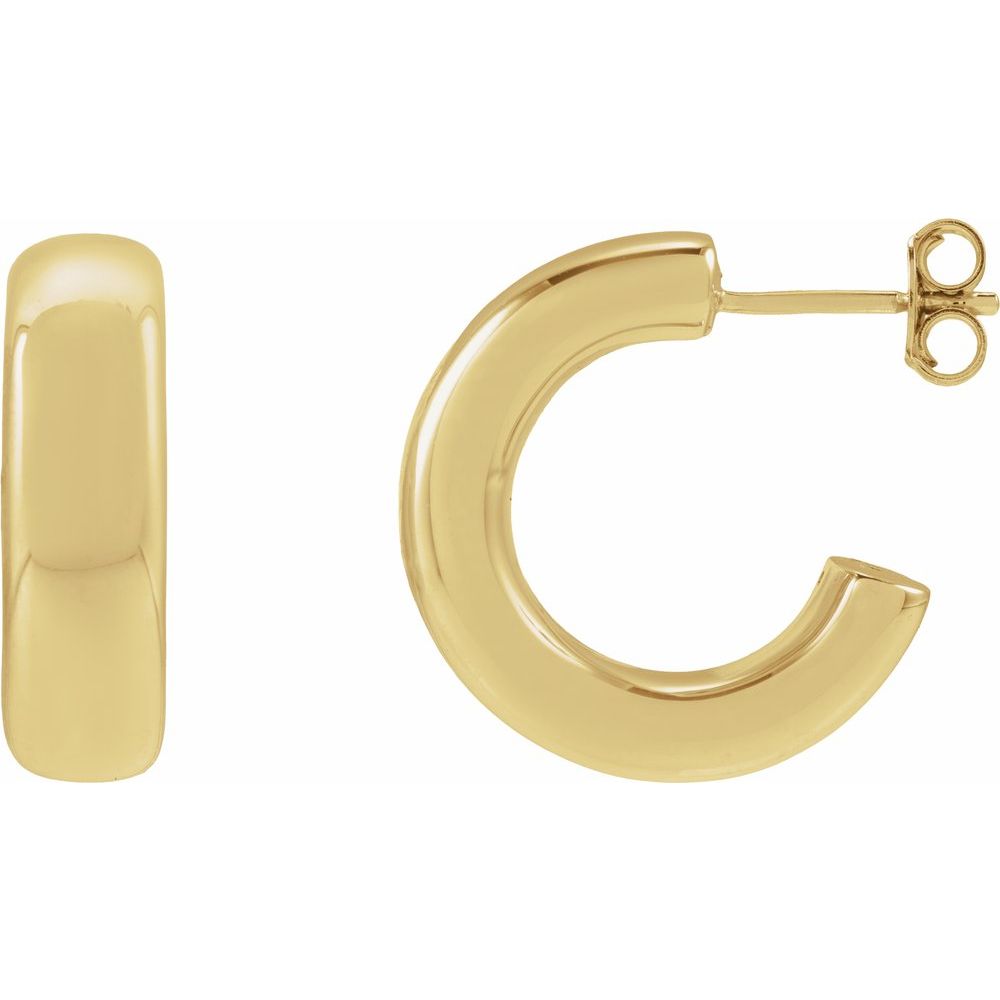 Aura Studs - 14K Yellow Gold