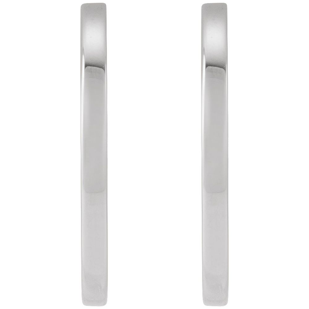 Lyra Hoops - 14K Gold & Platinum
