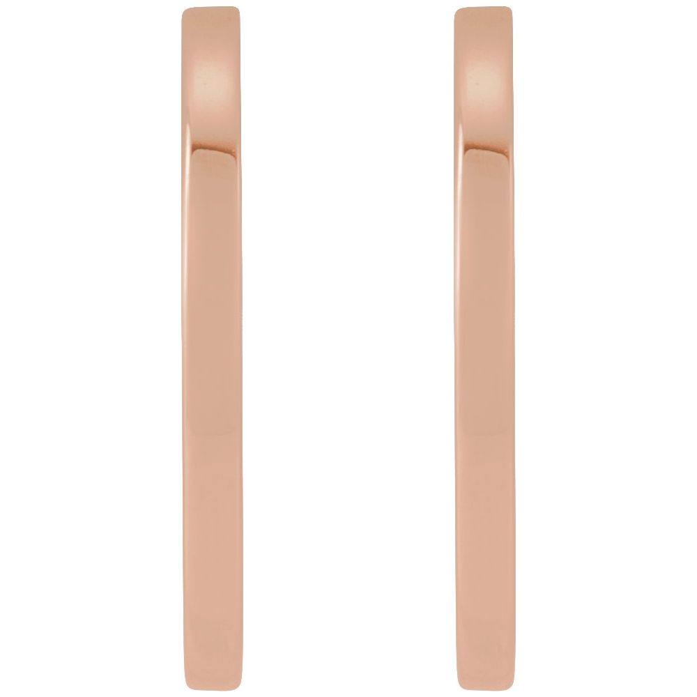 Lyra Hoops - 14K Gold & Platinum