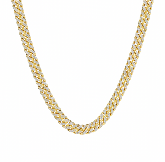 Iced Out Cuban Link Chain
