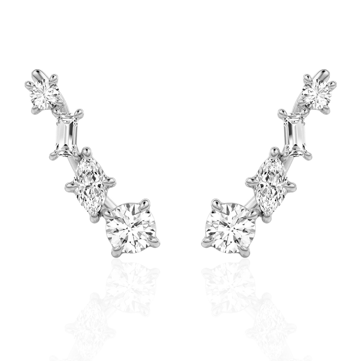 Mini Luna Multi Shape Earrings