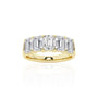 Five-Stone Emerald Half Eternity Band (TCW 5.67)