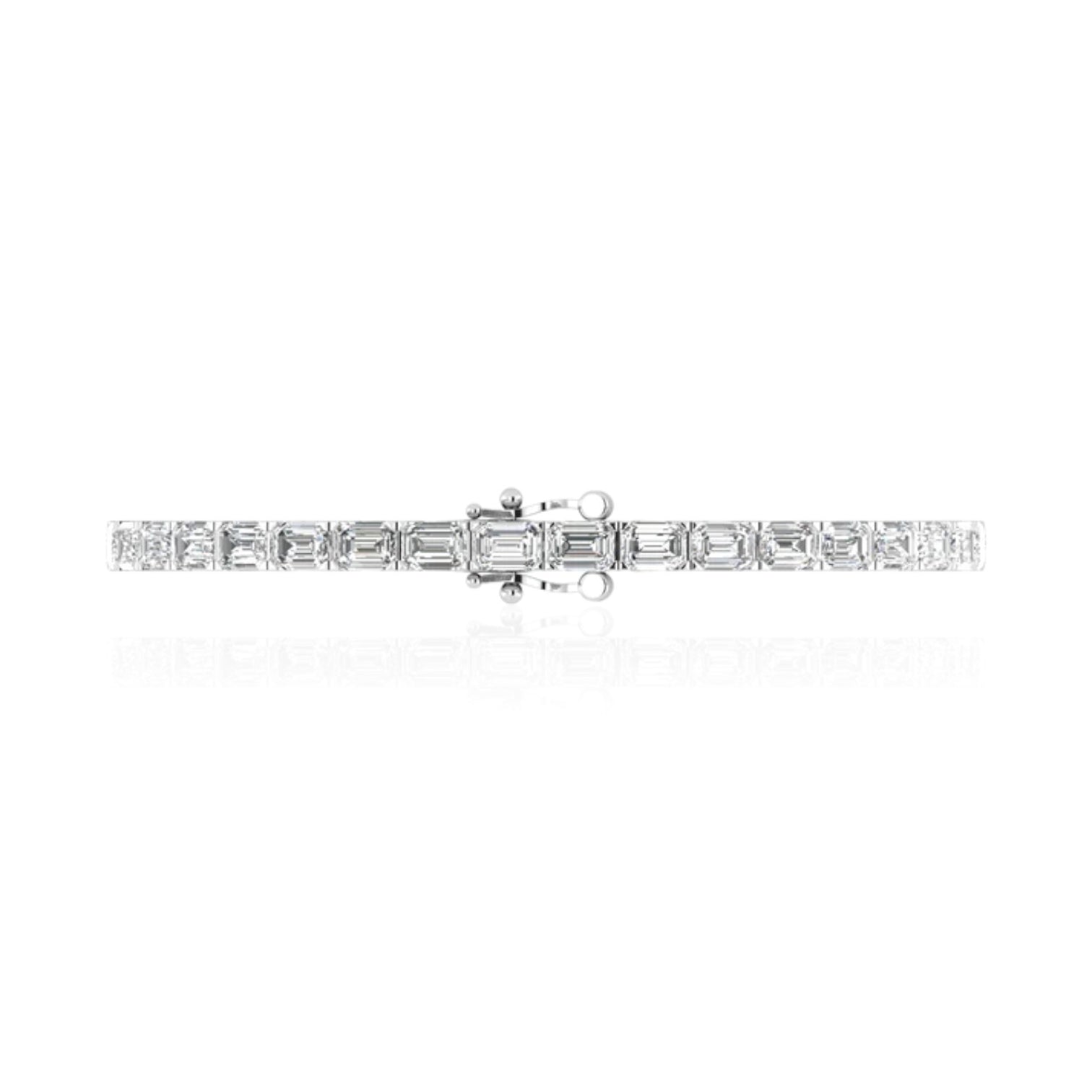 Arya Emerald East West Bracelet