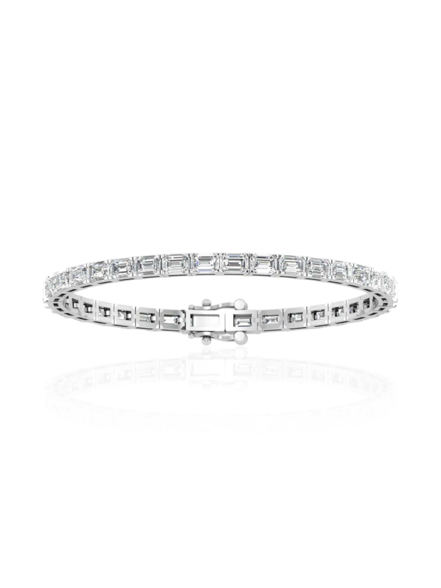 Arya Emerald East West Bracelet
