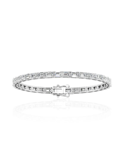Arya Emerald East West Bracelet