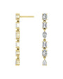 Fira Multi Shape Diamond Earrings