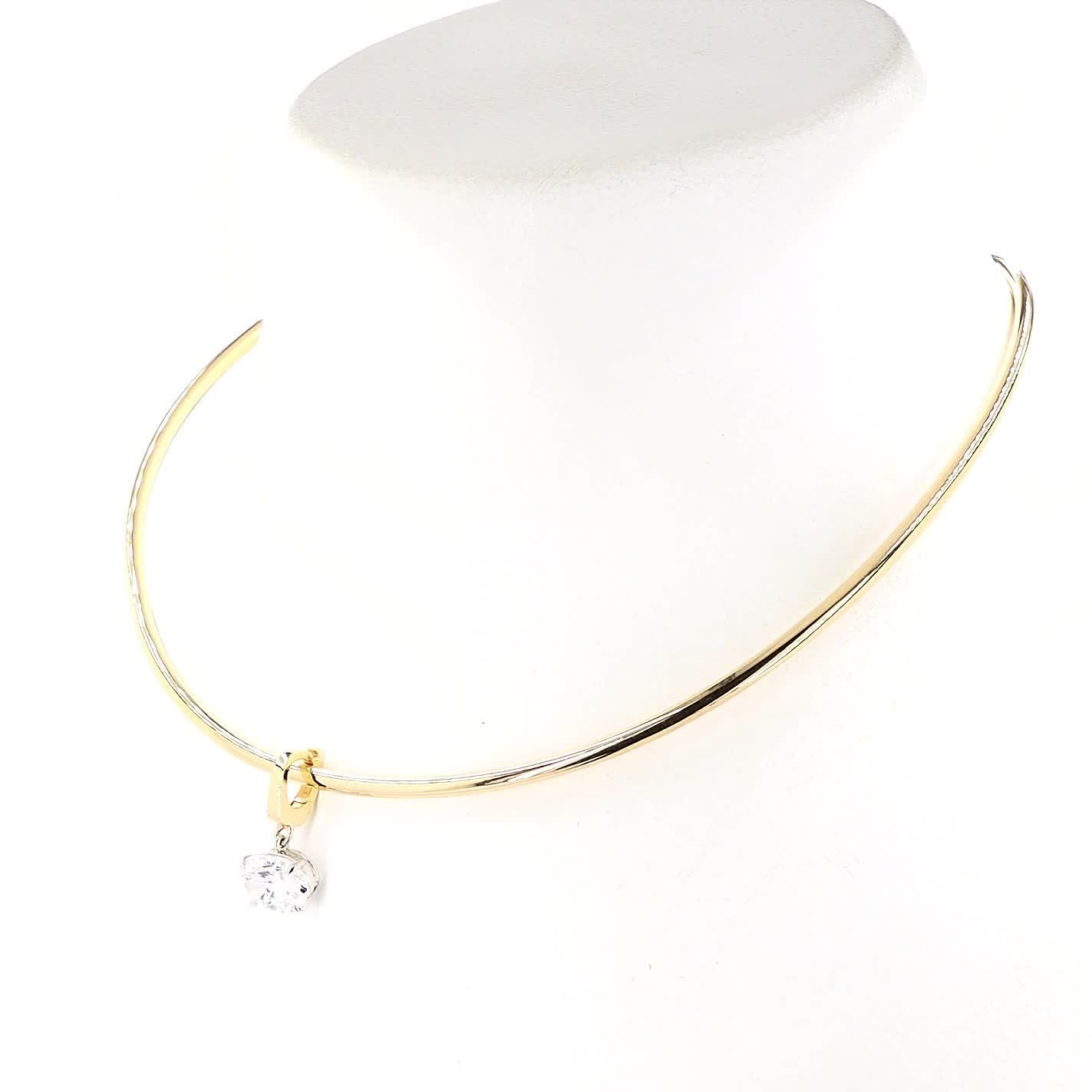 Vara Gold Collar Necklace