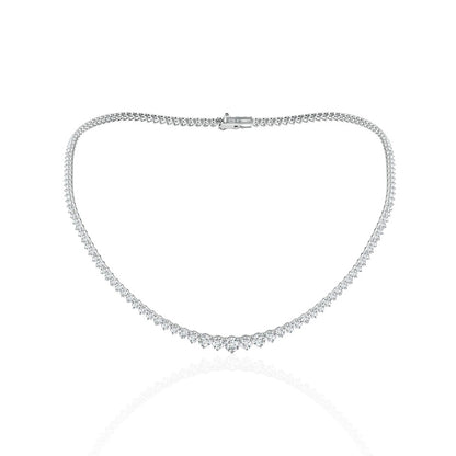Graduated Tennis Necklace