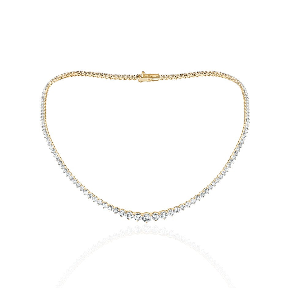 Graduated Tennis Necklace
