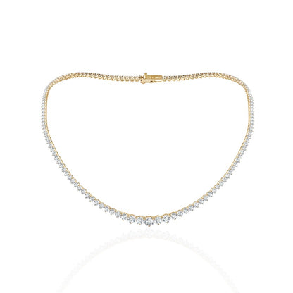 Graduated Tennis Necklace