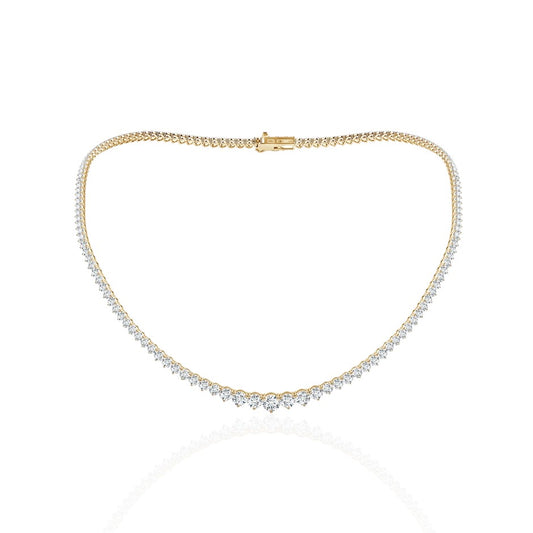 Graduated Tennis Necklace