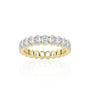 Oval Infinity Band in 14k Yellow Gold