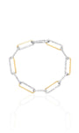 Fira Iced Out Link Chain Bracelet