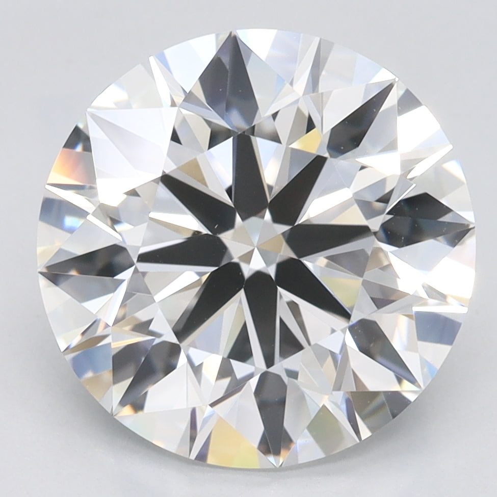 4.05 Carat Round Brilliant Loose Diamond, E, VVS2, Ideal, IGI Certified