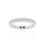 Round Eternity Band in 14k White Gold