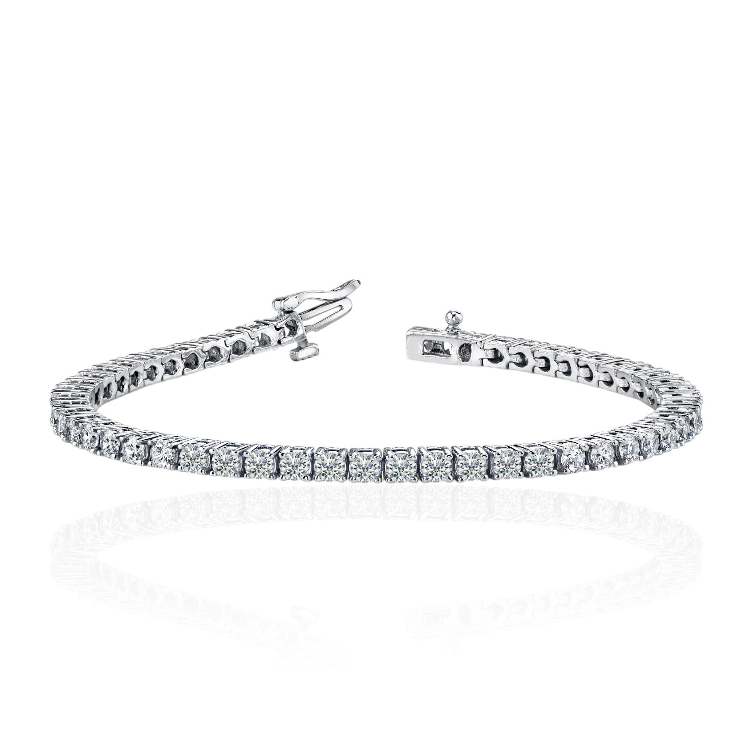 Round Tennis Bracelet