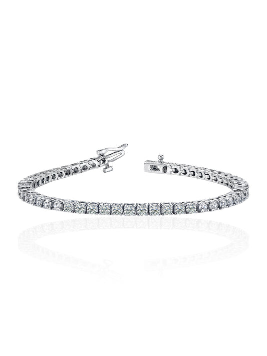Round Tennis Bracelet