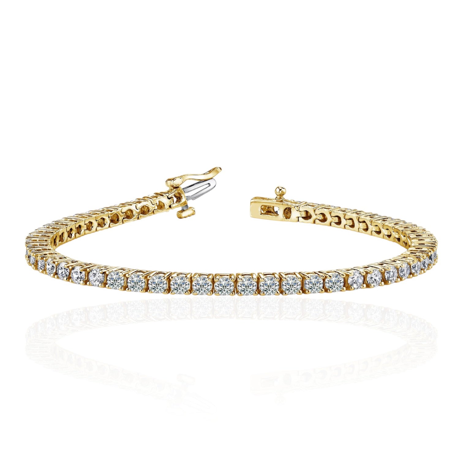 Round Tennis Bracelet