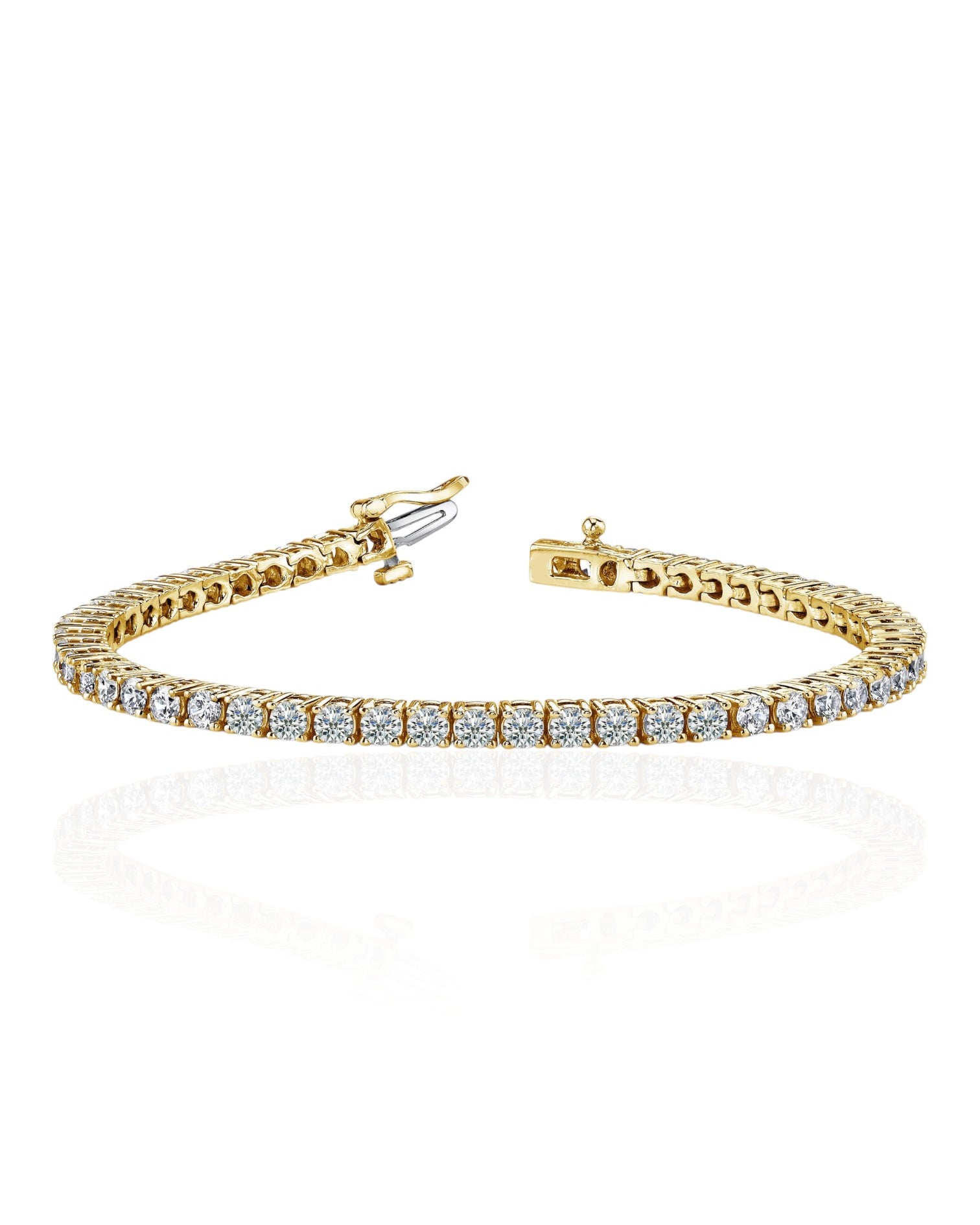 Round Tennis Bracelet