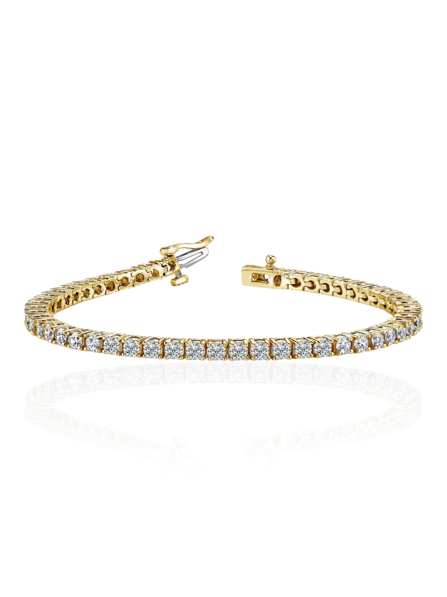 Round Tennis Bracelet