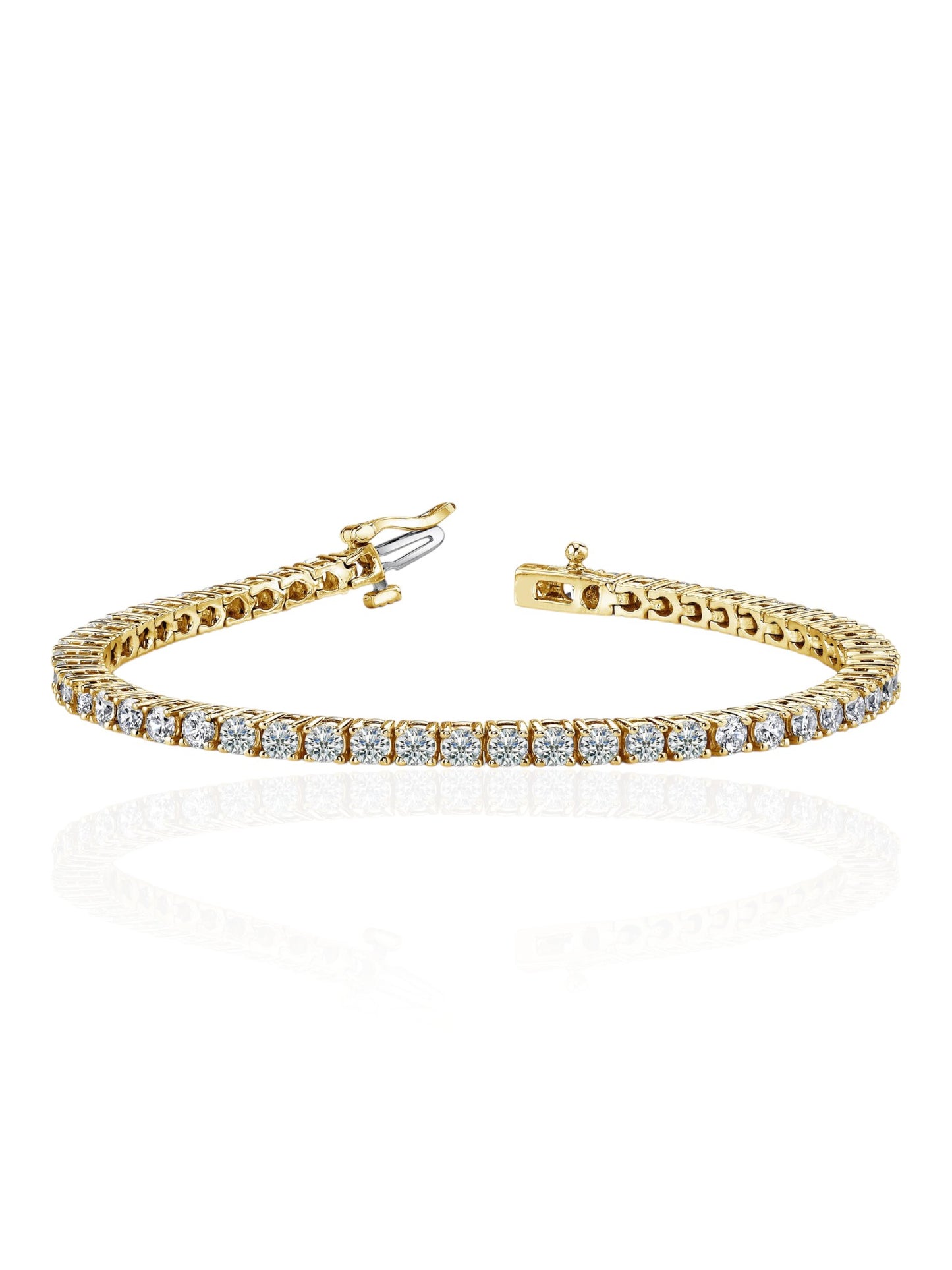 Round Tennis Bracelet