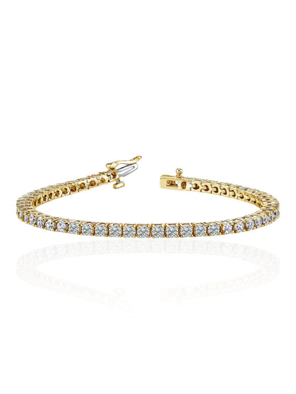 Round Tennis Bracelet