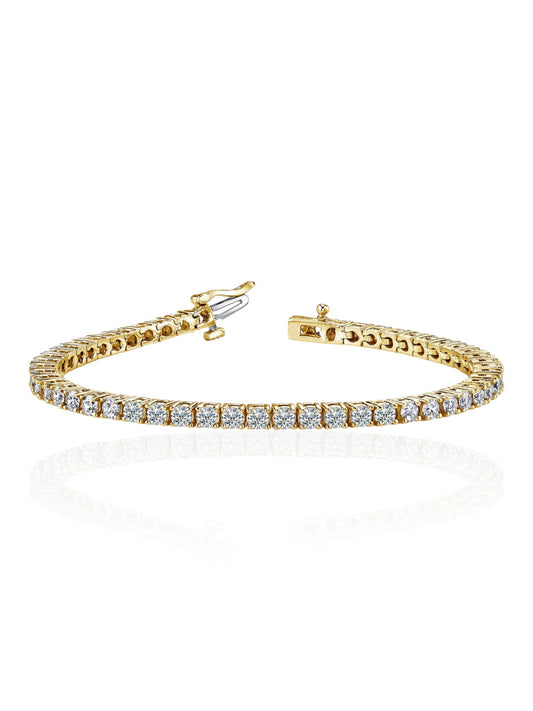 Round Tennis Bracelet