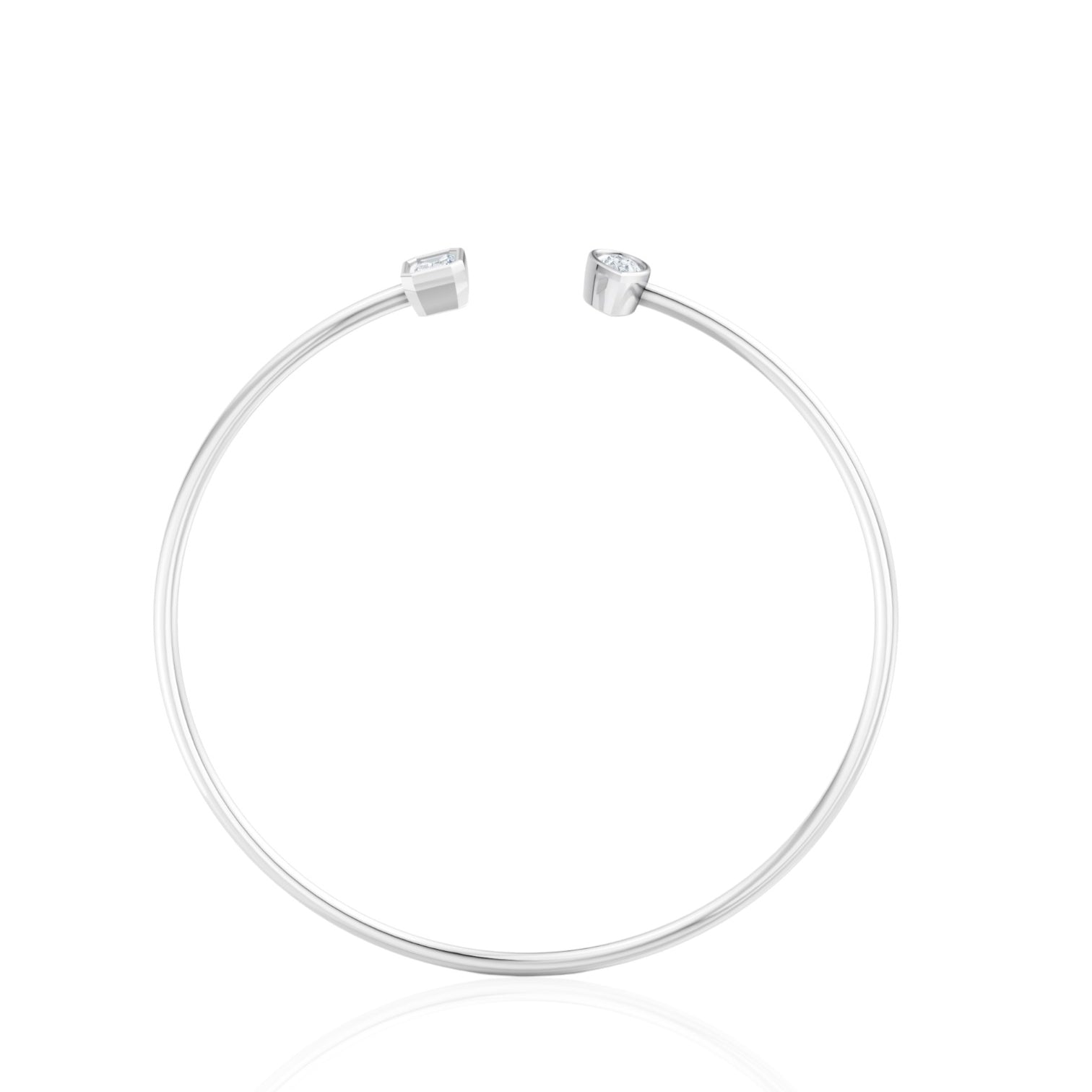 Toi Et Moi Emerald & Pear Bangle