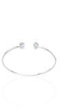 Toi Et Moi Emerald & Pear Bangle