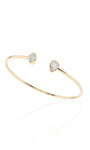 Toi Et Moi Oval & Pear Bangle