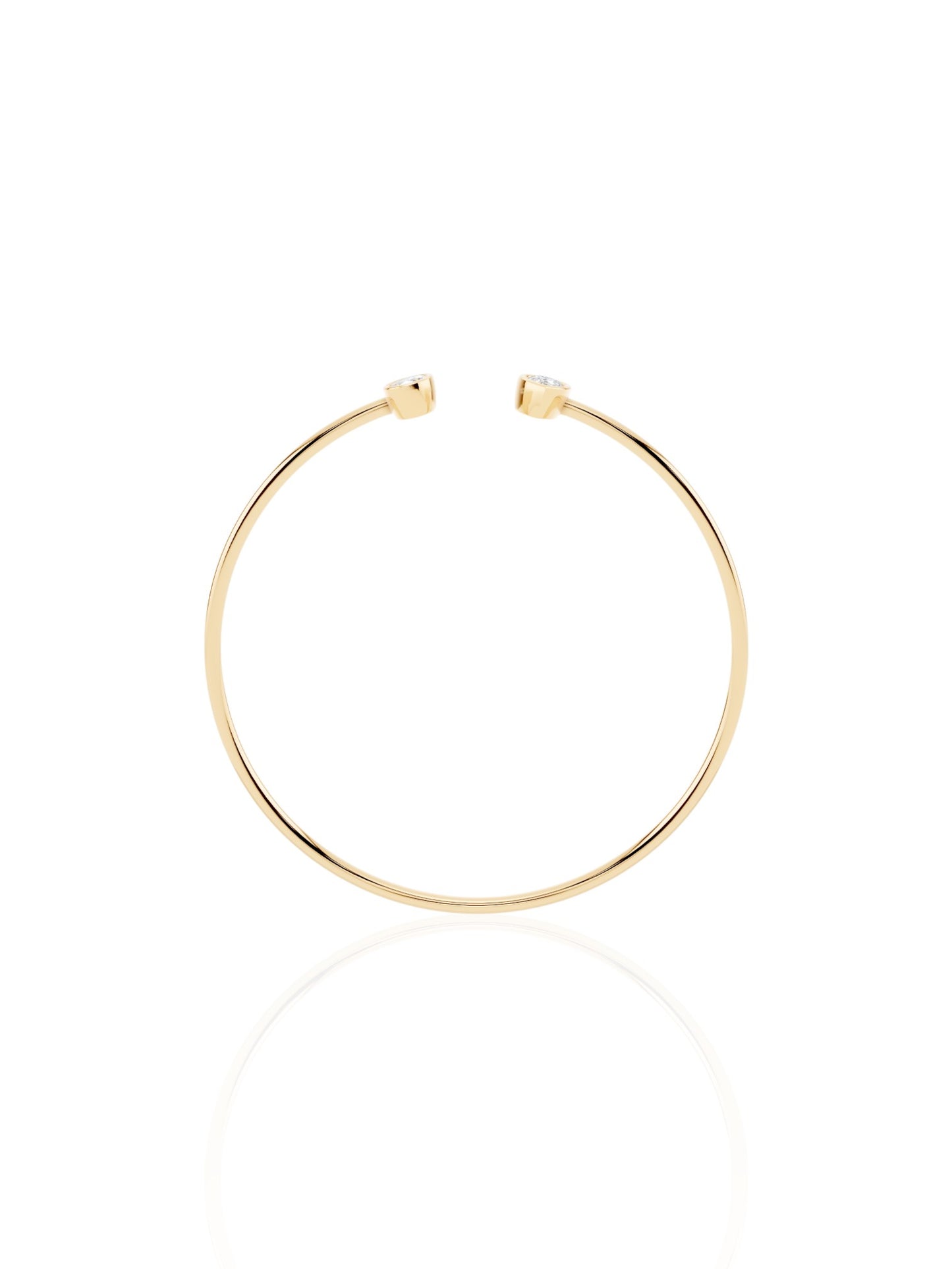 Toi Et Moi Oval & Pear Bangle