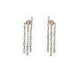 Vara Three-Row Marquise Diamond Drop Earrings