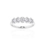 Five-Stone Oval Diamond Wedding Band (TCW: 1.96)