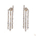 Vara Three-Row Marquise Diamond Drop Earrings