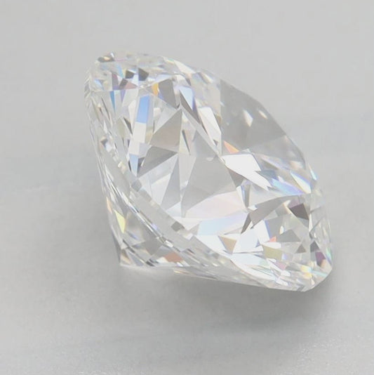 2.12 Carat Round Loose Diamond, D, IF, Super Ideal, GIA Certified