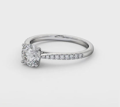 Aria Engagement Ring (Setting Only)